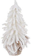 Декоративная елка "Белая Елочка" 16х16х27см, в мешочке | HomeDreams