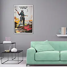 Плакат "Шалений Макс, Mad Max (1979)", 60×40см, фото 2