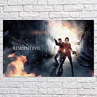 Плакат "Обитель зла, Resident Evil", 38×60см