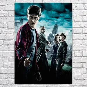 Плакат "Гаррі Поттер і Напівкровний Принц, Harry Potter", 60×43см