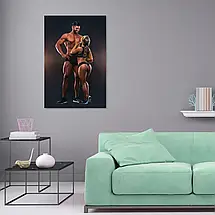 Плакат "Хлопець і дівчина, спортсмени", 60×40см, фото 2