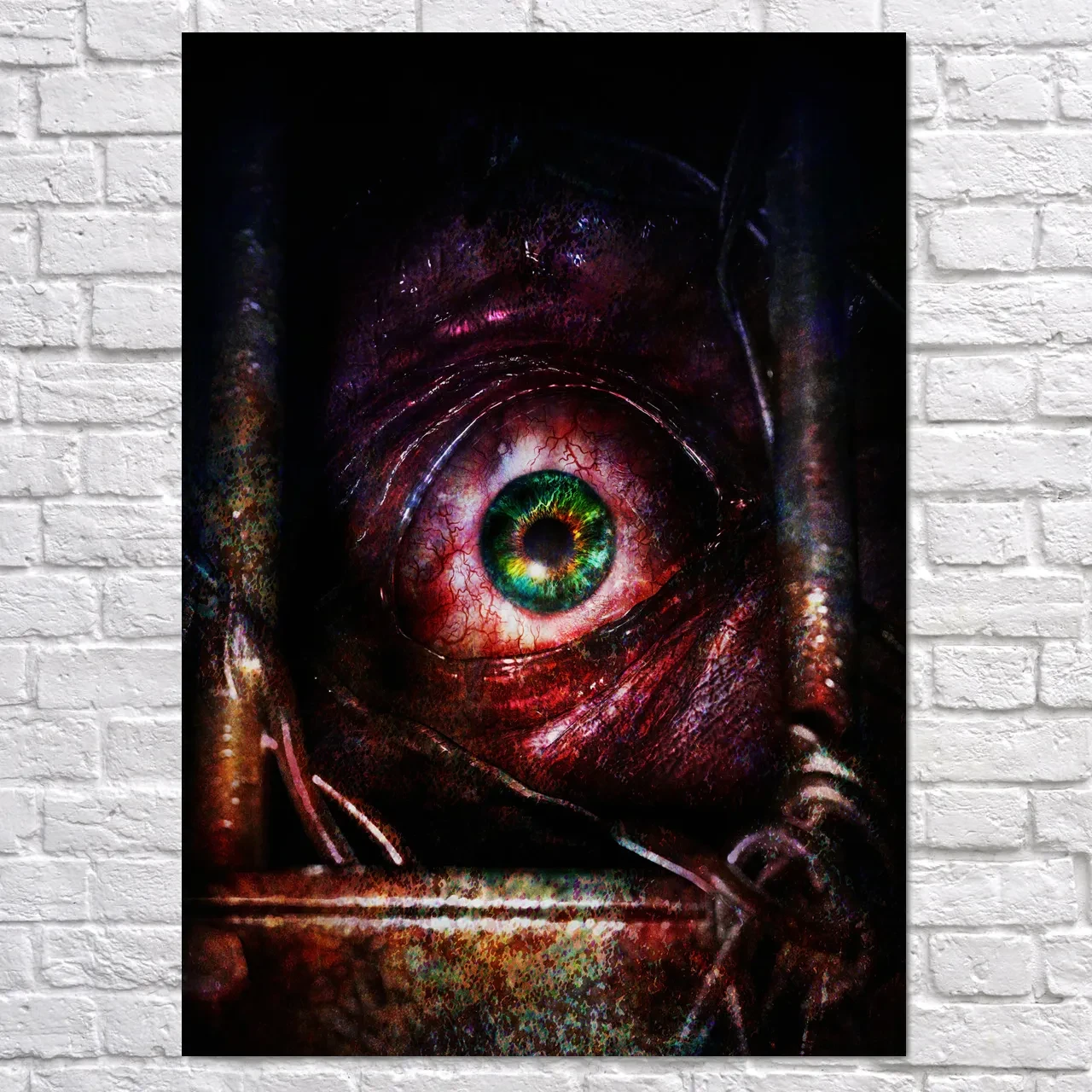 Плакат "Обитель зла, Око за ґратами, Resident Evil: Revelations 2", 60×43см