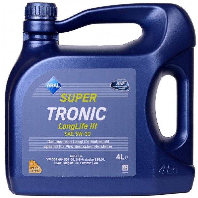 Aral 5w30 Super Tronic Long Life 3 4L Олива моторна