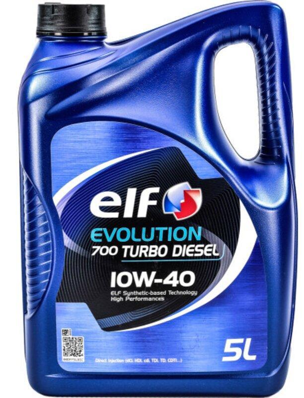 ELF 10w-40 Evolution 700 Turbo Diesel 5л Масло моторне