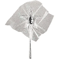 Палочка волшебная "Фея" серебристая