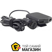 Зарядное устройство автомобильное Energenie EG-4U-CAR-01 4 x USB-порт 2.4 А