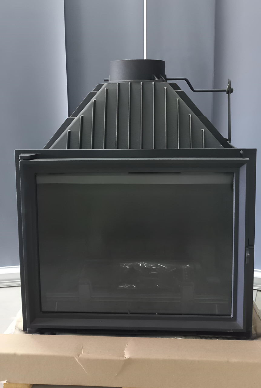 Чавунна камінна топка на дровах для великого будинку AMELIA 25 — 21 кВт, фото 1