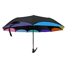 Напівавтоматична жіноча парасолька Grunhelm UAO-1005RH-47/57GW
