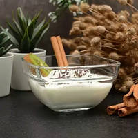 Набір квадратних салатників 6 шт 375 мл Пудінг Pasabahce