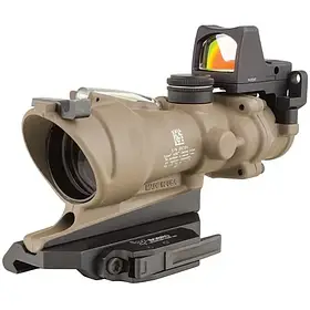 Приціл оптичний Trijicon ACOG 4x32 BAC ECOS Riflescope RMR -.223 BDC , Цвет: Tan, TA31-D-100554