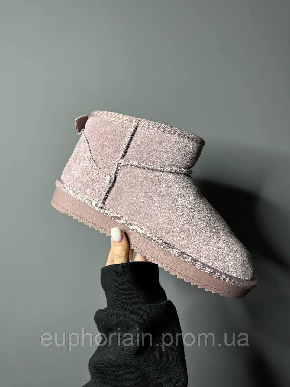 UGG Ultra Mini Pink Suede Отличное качество Угги, ботинки, ботильйони отличное качество Размер 41 - фото 1 - id-p1947618702