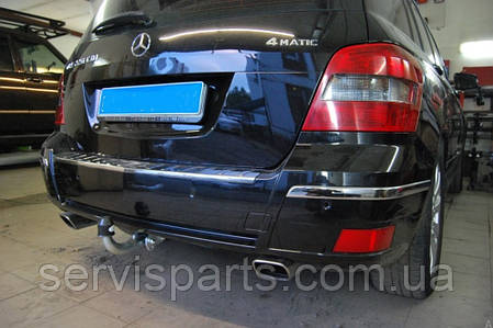 Оцинкований фаркоп на Mercedes-Benz GLK X204 2008-2015, фото 1