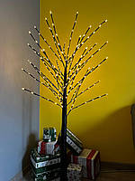 Дерево що світиться 225 led 1.5 м, Гірлянда дерево, Новорічні гірлянди для прикраси будинку, декорація дерево