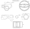 Керована світлодіодна LED люстра Esllse LORA DOUBLE 78W-80W H ON/OFF кругла біла + чорна 460х65-WHITE/WHITE-220-IP20, фото 9