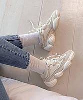 Кроссовки, кеды отличное качество Adidas Yeezy Boost 500 Bone White Размер 43