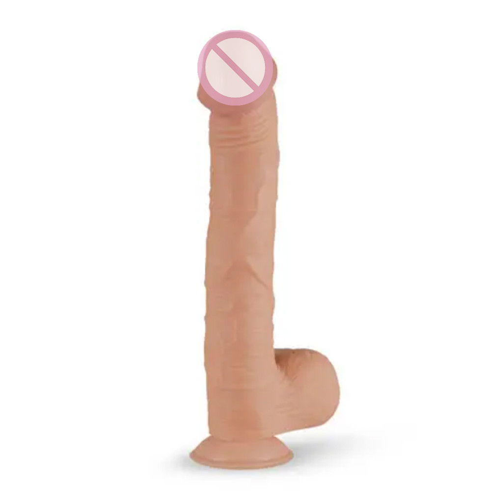 Фалоїмітатор реалістичний із мошокою Lexon Realistic Dildo
