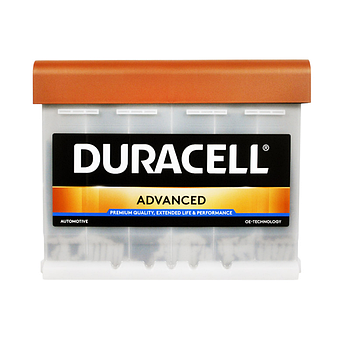 Автомобільний акумулятор Duracell Advanced 63Ah 620A R+ (L2)