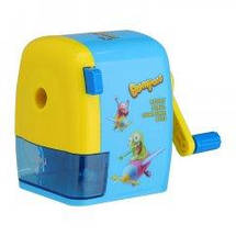 Стругачка механічна Deli E0629 мікс Bumpees прямокутна з регулюванням кута заточування, фото 5