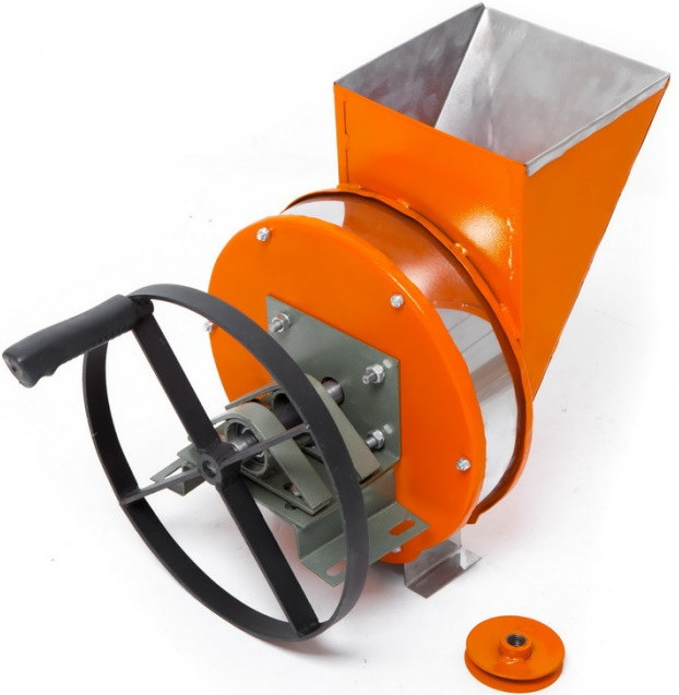 Корморізка, кормоподрібнювач ручний ПроТек із нержавійки