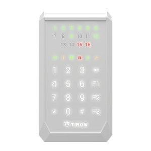 Клавіатура Tiras K-PAD16+(white)
