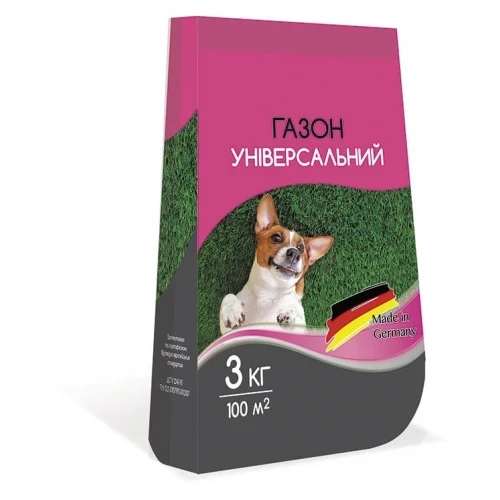 Газонна травосуміш Універсальна 3 кг Сімейний Сад, Україна