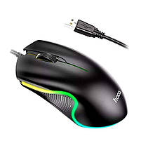 Дротова миша Hoco GM19 Enjoy з підсвіткою, фото 4