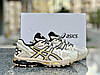 Чоловічі кросівки Asics Gel-Kahana Beige Gold Black (Бежеві) Асикс повсякденні текстиль демісезон Індонезія, фото 3
