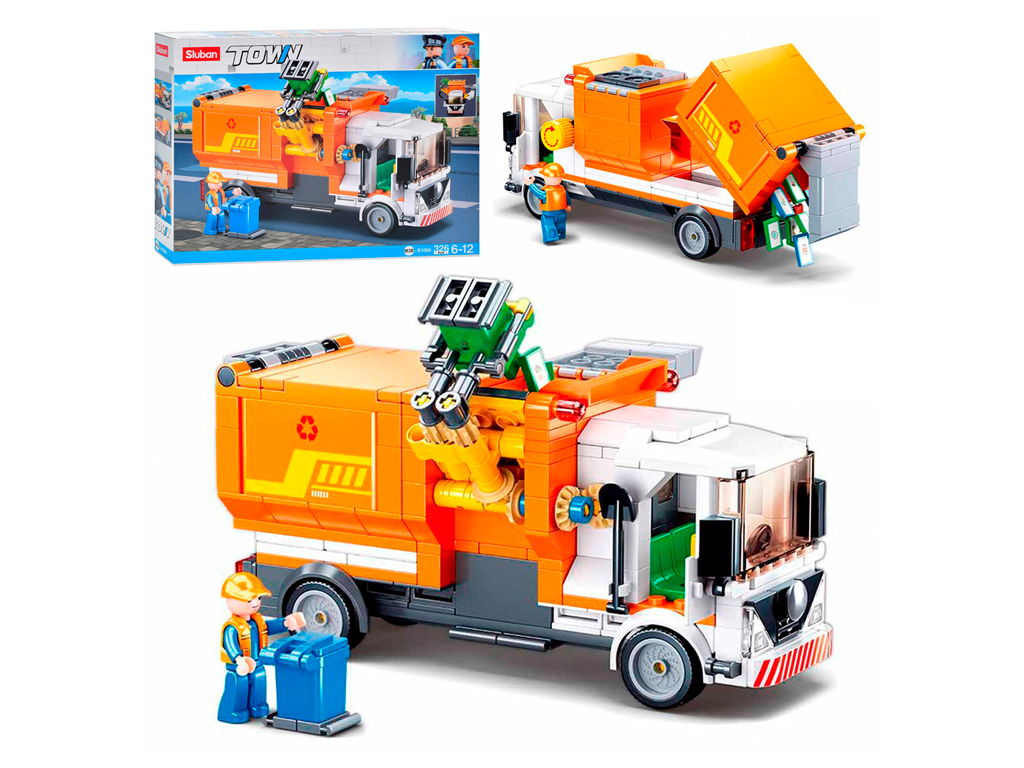 Конструктор сміттєвоз SLUBAN M38-B1066 326 деталей