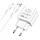 МЗП  HOCO C98A Proton single port QC3.0 charger set(Micro)(EU) / white, фото 4