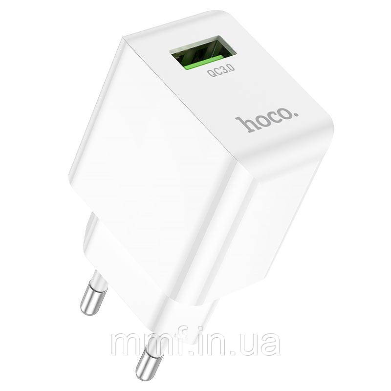МЗП  HOCO C98A Proton single port QC3.0 charger (EU) / white