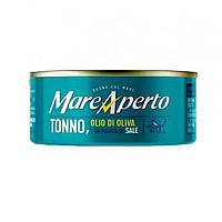 Тунець шматком в оливковій олії, Mare Aperto Tonno all Olio di Oliva, 80 г