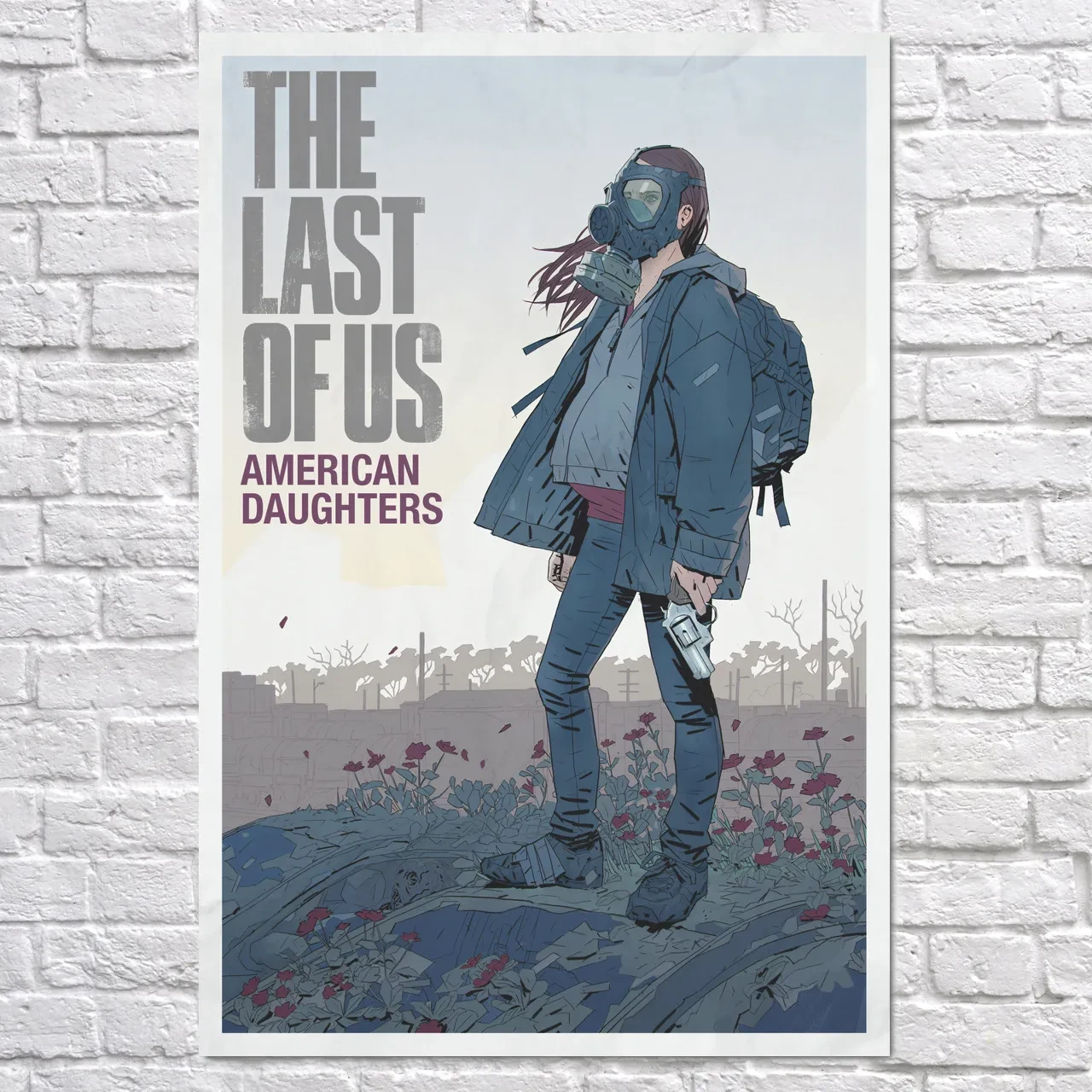 Плакат "Останні з нас, American Daughters, Last Of Us", 60×40см