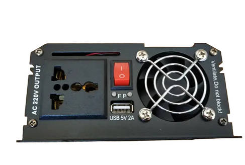 Інвертор із зарядкою перетворювач UKC UPS 1800W 8444, фото 2