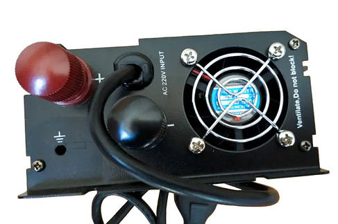 Інвертор із зарядкою перетворювач UKC UPS 1800W 8444, фото 3