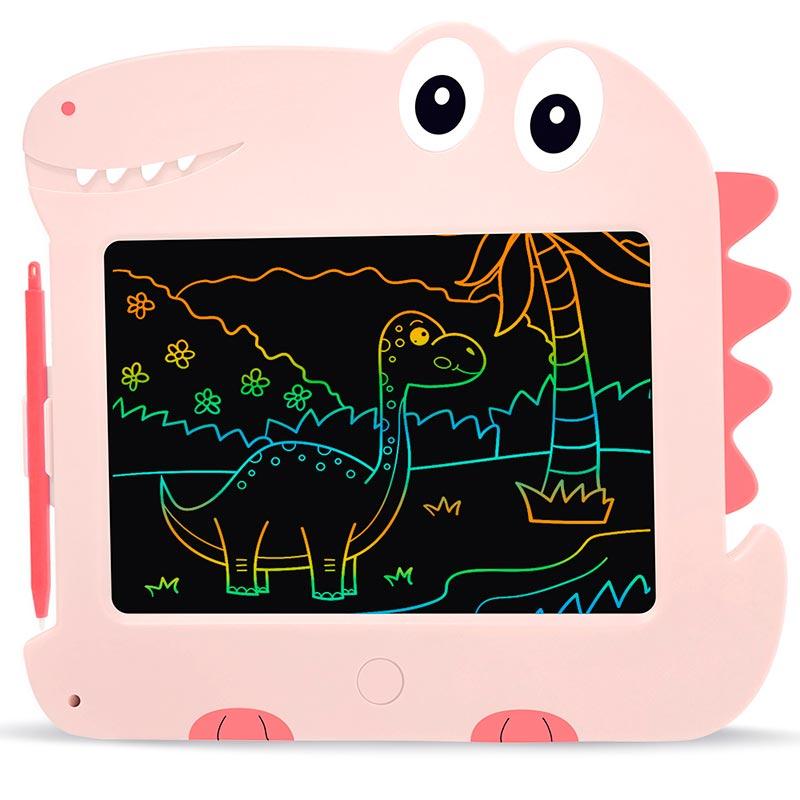 Планшет для малювання Dinosaur EP0985C LCD, рожевий