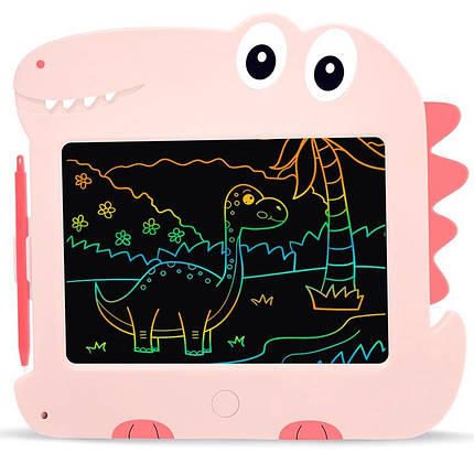 Планшет для малювання Dinosaur EP0985C LCD, рожевий, фото 1