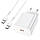 МЗП  HOCO N22 Jetta PD25W charger set(Type-C to Type-C)(EU) / white, фото 3