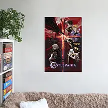 Плакат "Кастлванія, Castlevania", 60×40см, фото 2