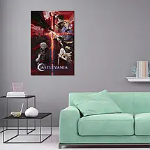 Плакат "Кастлванія, Castlevania", 60×40см, фото 2