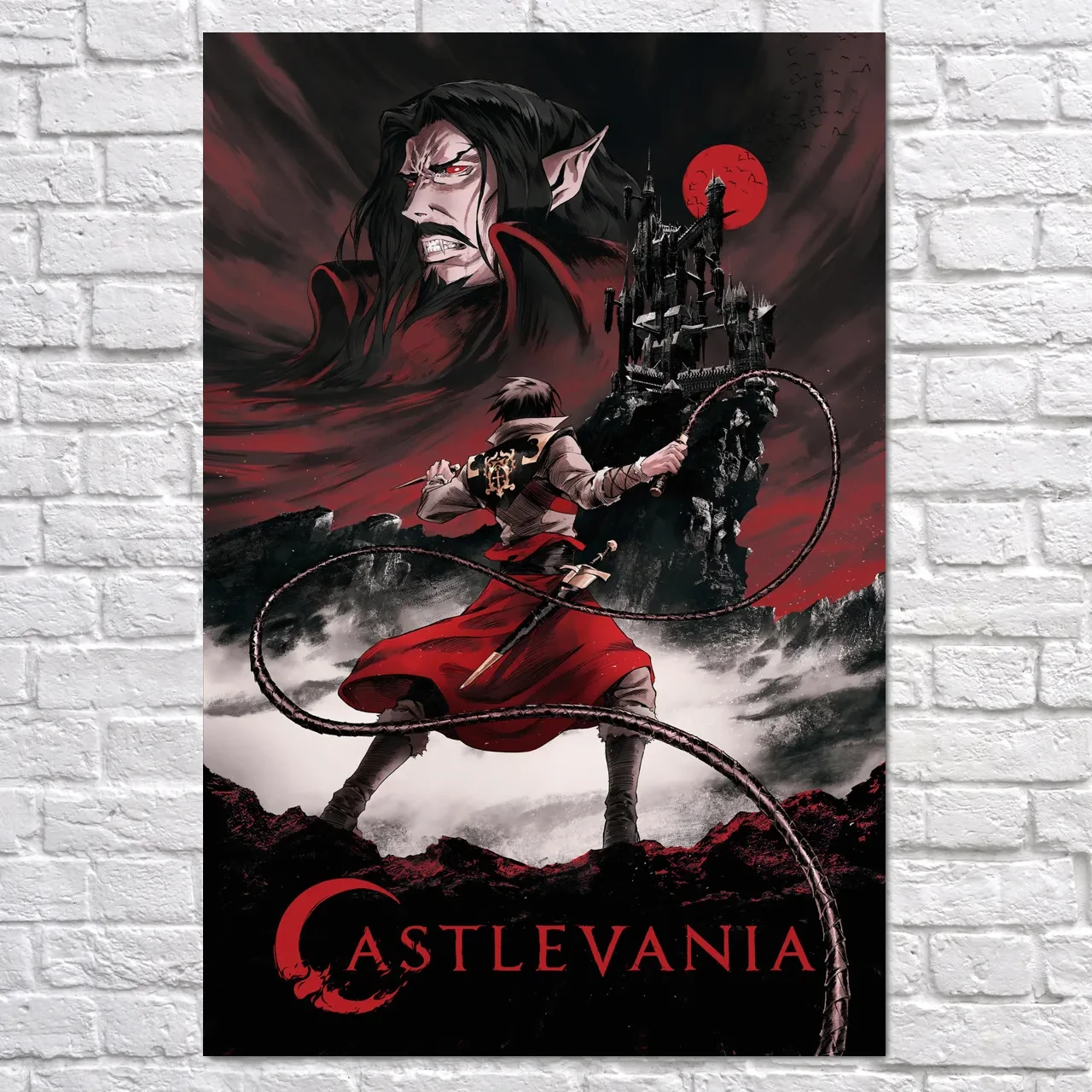 Плакат "Кастлванія, Castlevania", 60×40см