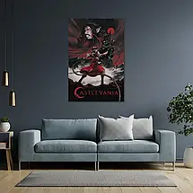 Плакат "Кастлванія, Castlevania", 60×40см, фото 3