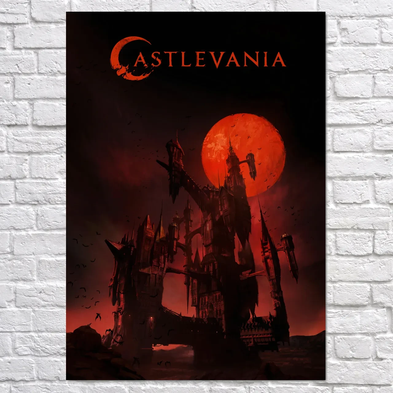 Плакат "Кастлванія, Castlevania", 60×42см