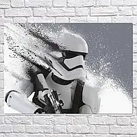 Плакат "Звёздные Войны, Имперский штурмовик, Star Wars", 43×60см