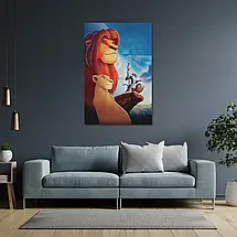 Плакат "Король Лев, Lion King", 60×40см, фото 3