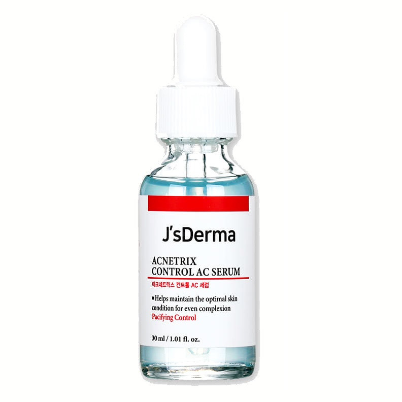 Сироватка для проблемної шкіри з ніацинамідом і цинком J'sDerma Acnetrix Control AC Serum 30 мл.