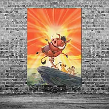 Плакат "Король Лев, Пумба, Lion King", 60×43см, фото 3