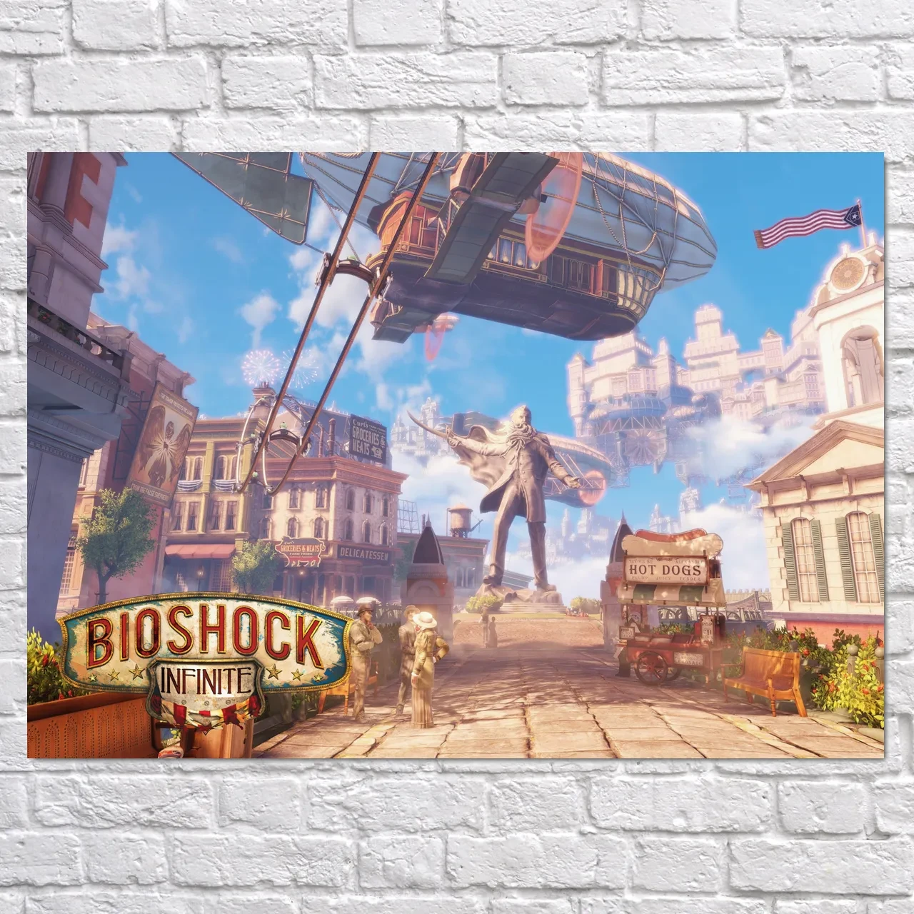 Плакат "Біошок, Bioshock", 43×60см