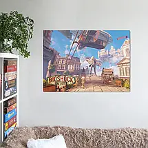 Плакат "Біошок, Bioshock", 43×60см, фото 2