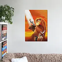 Плакат "Король Лев, Lion King", 60×43см, фото 2