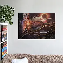 Плакат "Темні душі, Dark Souls, Fire Keeper", 43×60см, фото 2